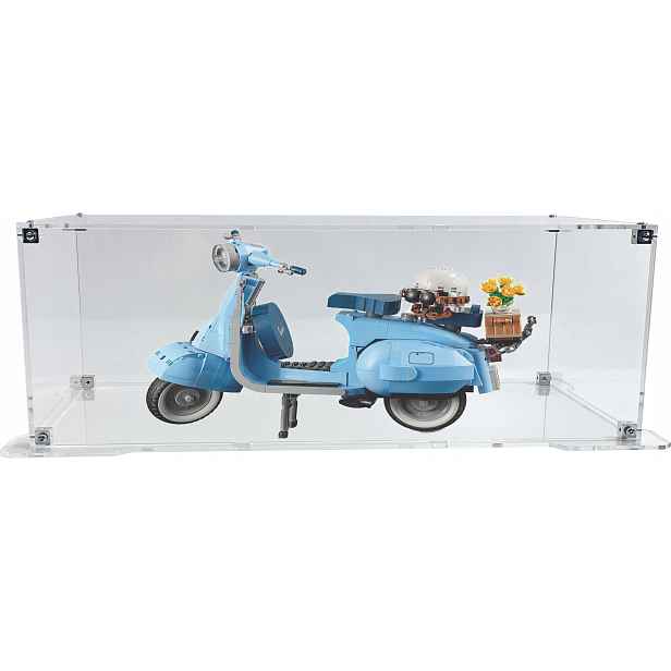 Vitrína s podstavcem Drewlandia pro sadu Lego 10298 Creator Vespa 125