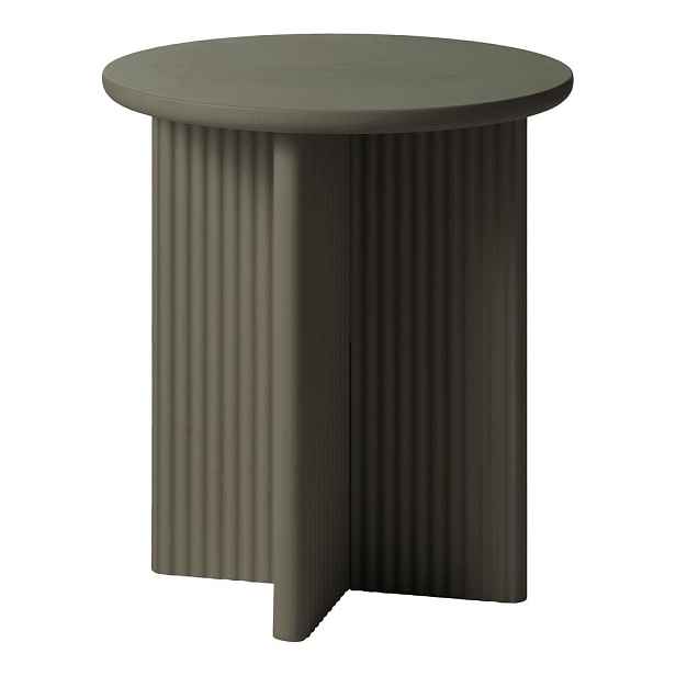 Kulatý odkládací stolek ø 50 cm Palma – Unique Furniture