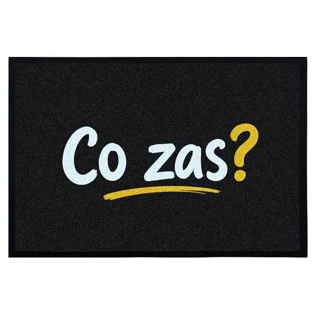 Rohožka Co zas 40x60 cm - na ven i na doma, 40x60, černá, Mercury Flooring