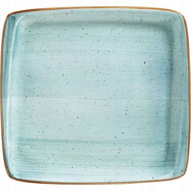 Talíř obdélníkový Bonna Aura Aqua 15x14 cm 12 ks
