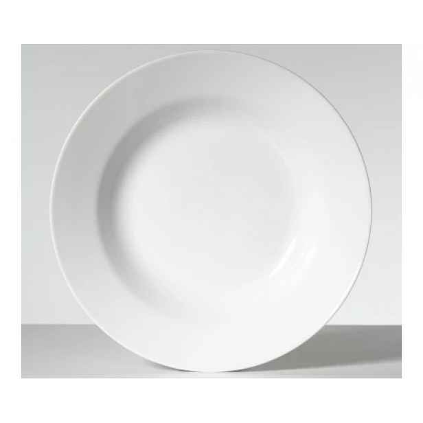 Hluboký talíř bílý, 23 cm