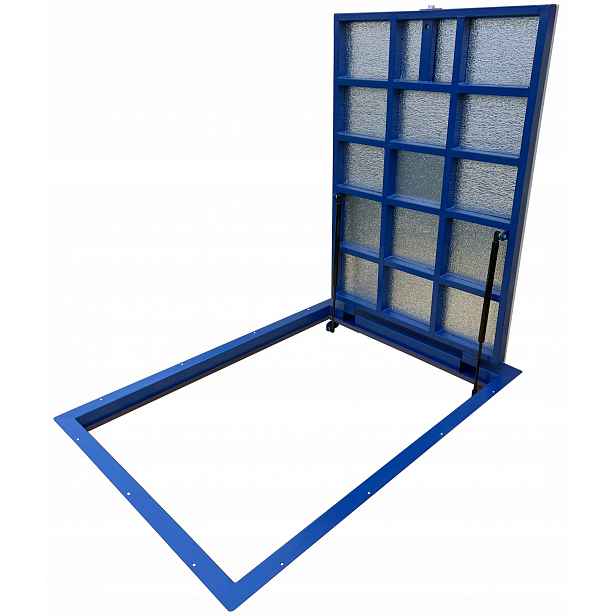 Poklop do sklepa Podlahový poklop 80 x 70 cm Hermetický zápachotěsný Termo