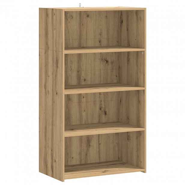 vidaXL Vysoký bufet Dub artisan 70 x 41 x 124 cm Kompozitní dřevo