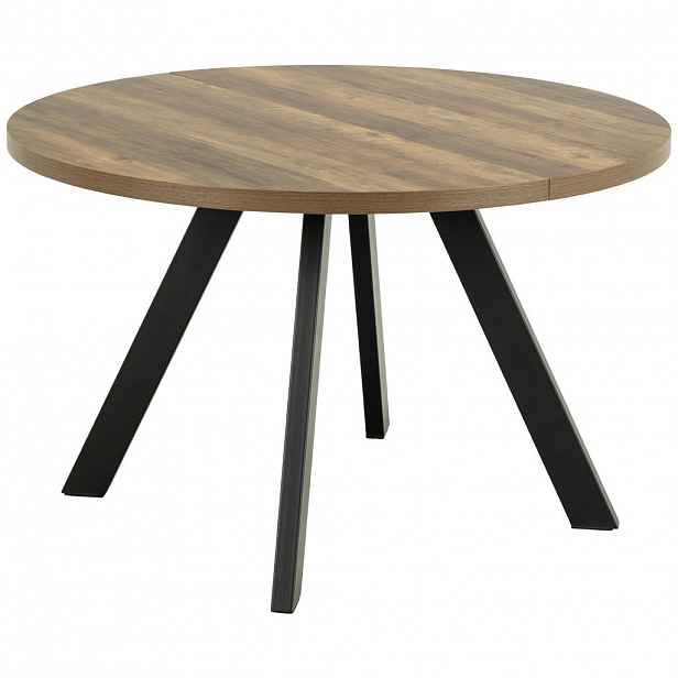 P & B JÍDELNÍ STŮL, přírodní barvy, 120/120/75 cm