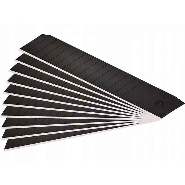10 x Čepele Na Tapety Tapeciaka Zlomené 18 mm 0.7 MM Černé Velmi Ostré