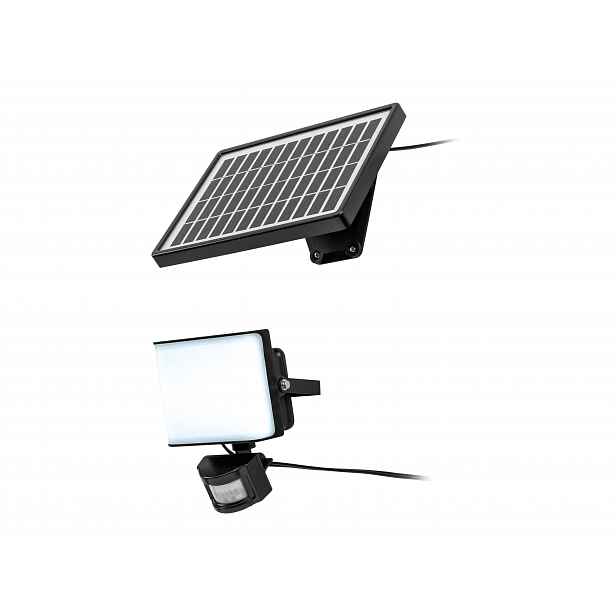 Livarno® Solární LED reflektor s pohybovým senzorem (černá)