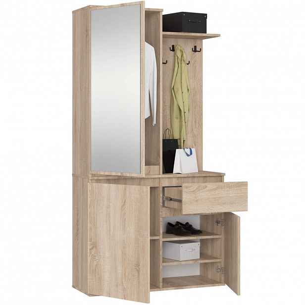 RAUMHIRSCH FURNITURE ŠATNÍK dub Sonoma 95/183/35
