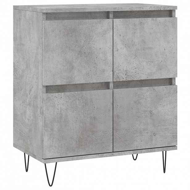 vidaXL Příborník betonově šedý 60 x 35 x 70 cm kompozitní dřevo