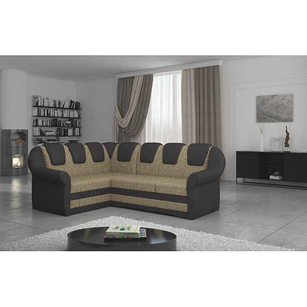 Sedací souprava Lord II Provedení: Levá varianta, látka: Berlin 03/ Soft 66 dark brown
