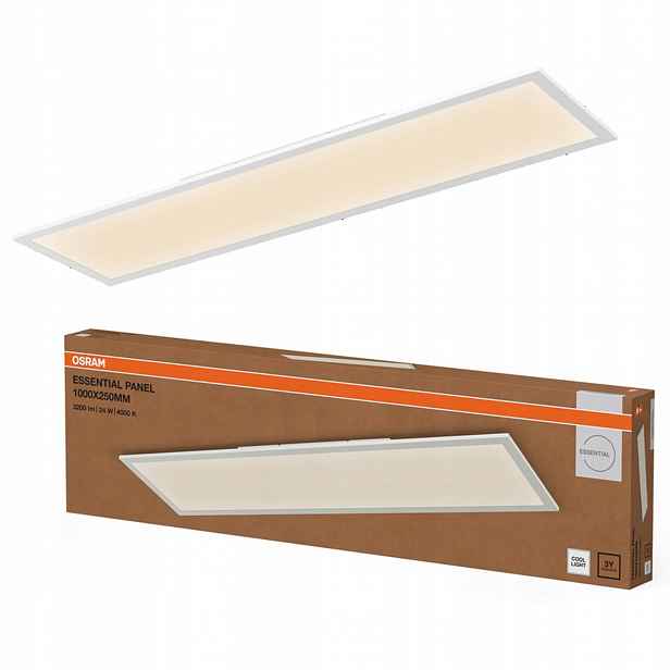 Stropní Led panel 24W 2500lm 4000K 100x25 cm Essentials Osram