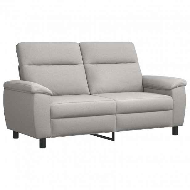 vidaXL Pohovka Oblačno šedá 178 x 90 x 95 cm Textil