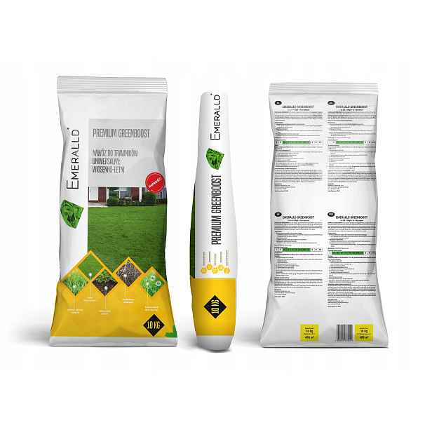 Emeralld Hnojivo greenboost 10 kg. 16-3-8(+2Mg) 1Fe