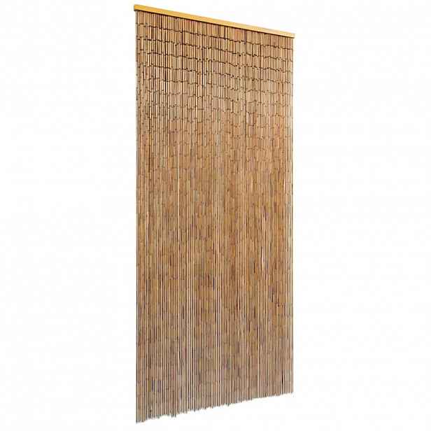 vidaXL Dveřní závěs bambus 90 x 200 cm
