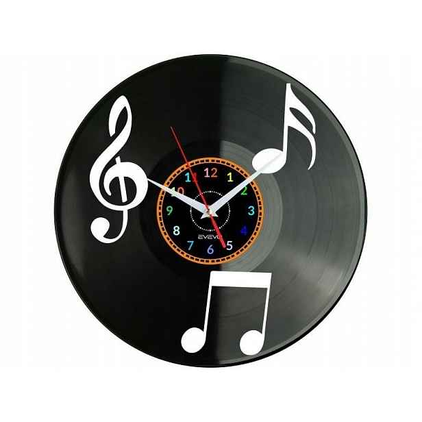 Hudba Dárek Originální dekorace do domu Hodiny z vinylové desky