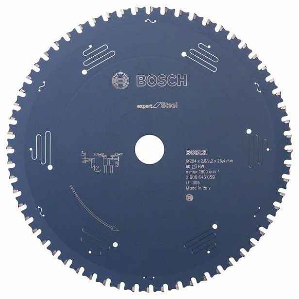 Kotoučová Pila Exp/steel 254*25,4/60Z