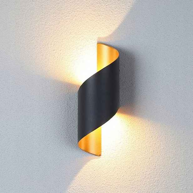 Vnitřní Led nástěnné svítidlo 10W Černé Venkovní nástěnné svítidlo Bílé Teplé