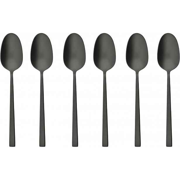 Sambonet Kávové / moka lžičky Rock PVD Black, 6 ks 52762KA7