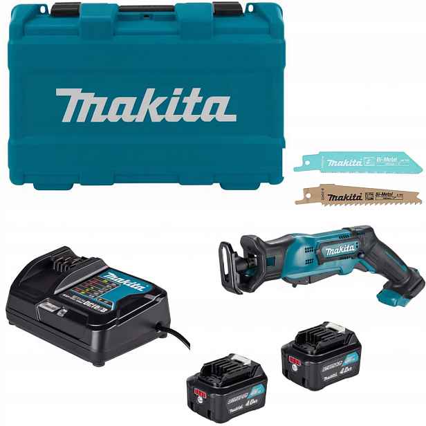 Akumulátorová pila ocaska Makita JR103DSME 12V Max Cxt 2x4Ah kufr