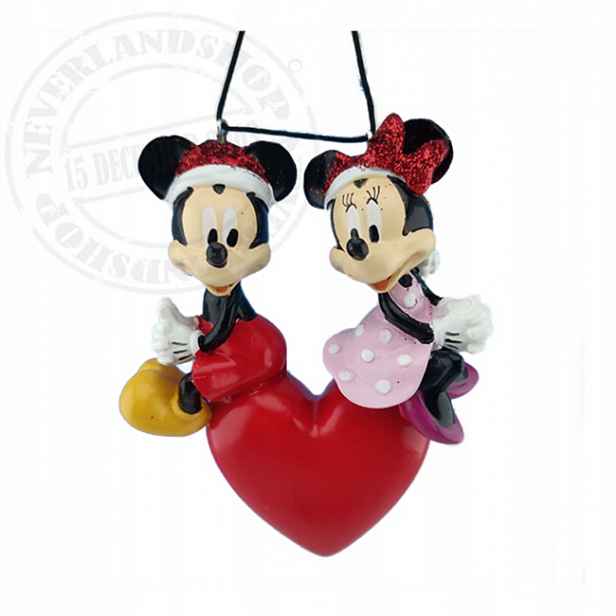 Disney Závěsná ozdoba Minnie Mickey I love