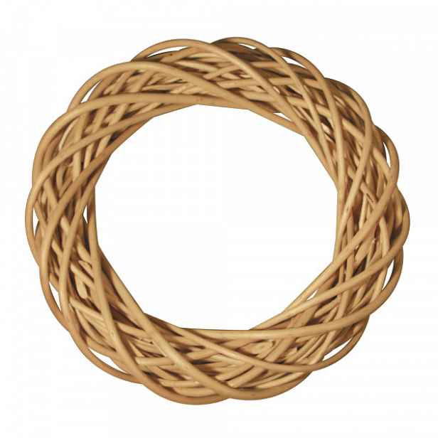 Proutěný věnec LOOP Ø25 cm přírodní