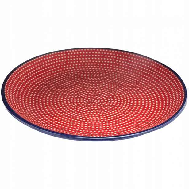 Snídaňový dezertní talíř 20 cm Umělecká keramika Bolesławiec dek U9971