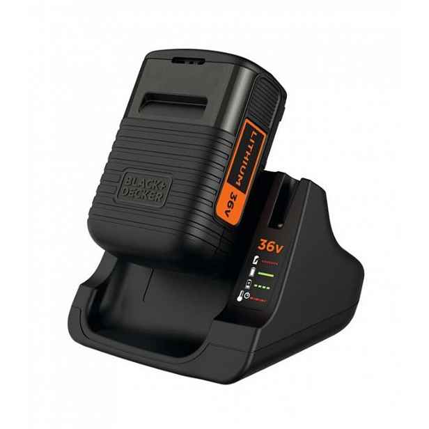 BLACK+DECKER - Sada 1,3A nabíječky a 1x aku 36 V Li-Ion 2,0 Ah BDC2A36-QW