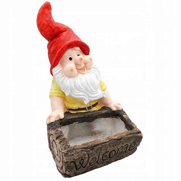 Zahradní Trpaslík Velký Skřítek Do Zahrady Zahradní Figurka Dekorace 40 cm