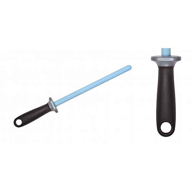 Brousek tyčový keramický musak Ioxio Short Blue Ceramic 240 mm #800