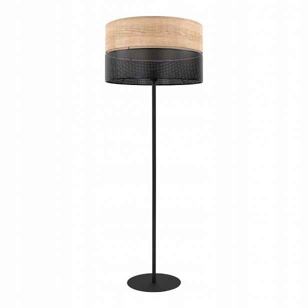 Podlahová lampa Vysoká Nicol Černá 1xE27 Vyměnitelný zdroj 159 Cm Tk Lighting