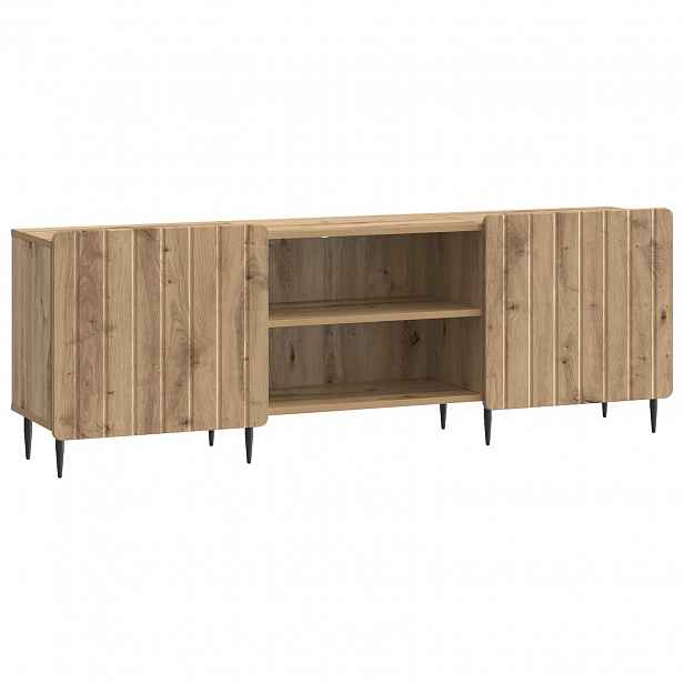 vidaXL Televizní skříň 150 x 31 x 52 cm Dub artisan Kompozitní dřevo