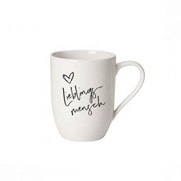 Villeroy & Boch Statement hrnek "Lieblingsmensch", 0,34 l