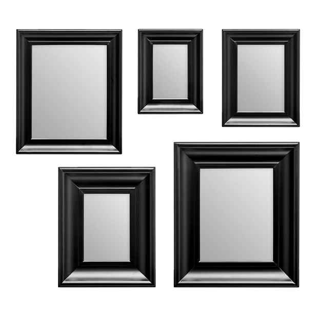 Nástěnná zrcadla v sadě 5 ks – Premier Housewares