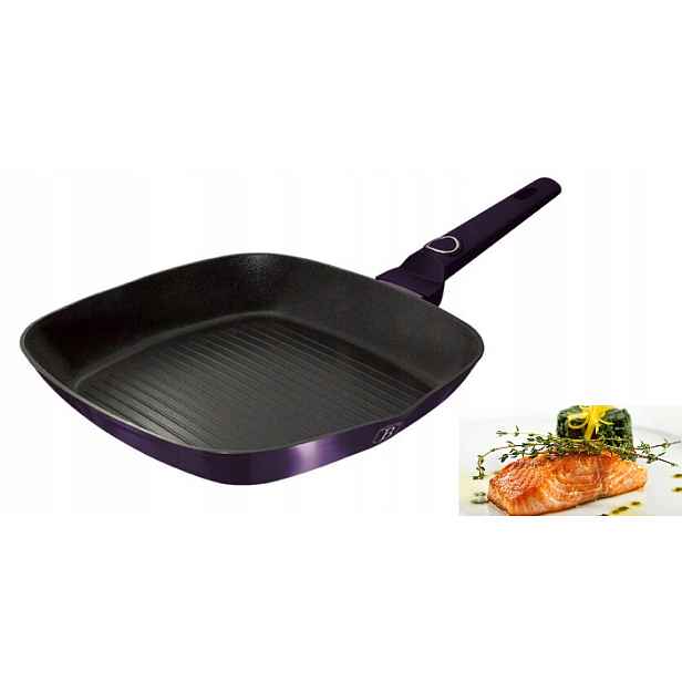 BH-6634 Grilovací pánev 28 cm Berlinger Haus Purple Eclipse Collection
