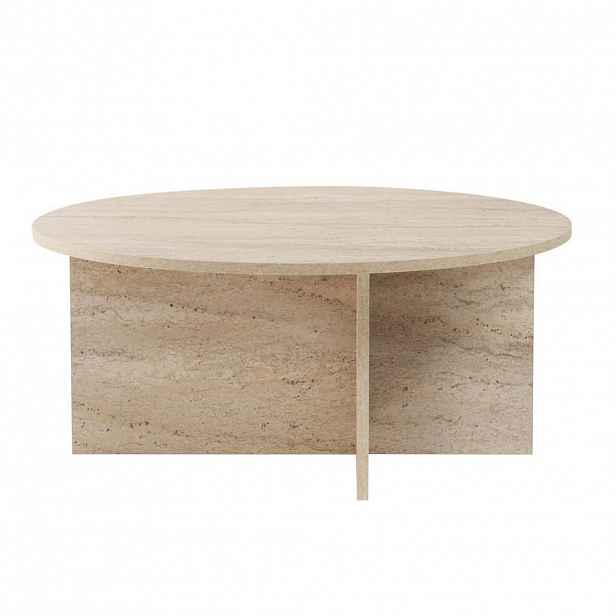 Calicosy KONFERENČNÍ stolek se zaoblenou deskou, délka 90 cm - SUN