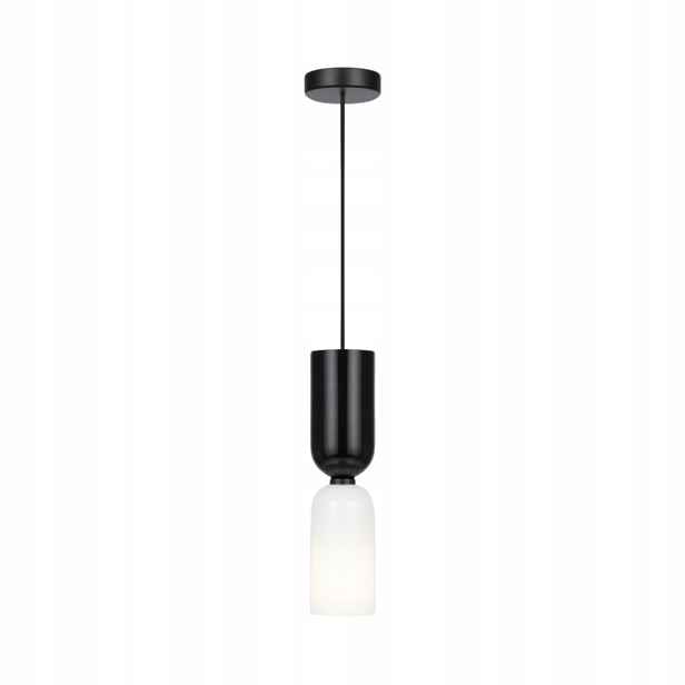 Závěsná lampa Maytoni Memory černá E14 40W skleněná lampa elegantní