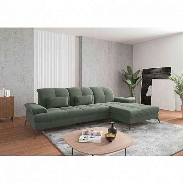 Sit & More ROHOVÁ SEDAČKA, textil, zelená