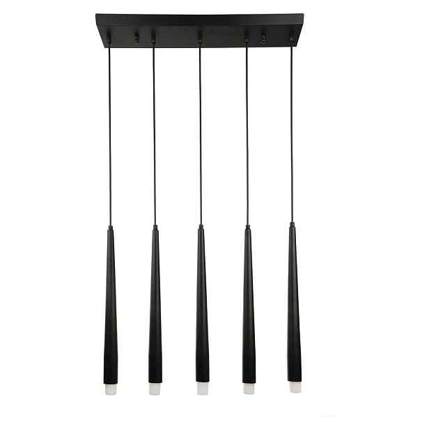Černé závěsné svítidlo Agusta – Squid Lighting