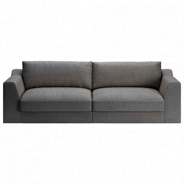 Sit & More POHOVKA BIG SOFA, textil, tmavě šedá