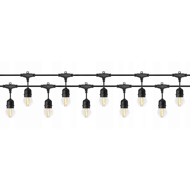 Spectrum Led Girlanda 10X15W E27 IP44 10 M