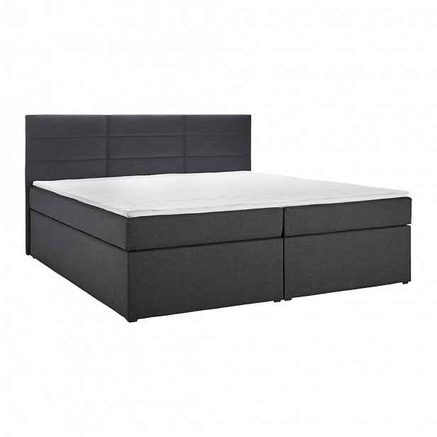 Boxspring Postel Lisa 180x200 Cm Včet. Topperu