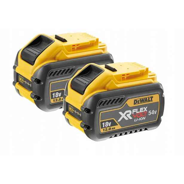 Dewalt DCB548Y2 Sada akumulátorů 54V Xr 12Ah Flexvolt