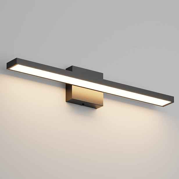Klighten Led nástěnné svítidlo nad zrcadlo 60 cm 20 W 2000 lm 3000K černé