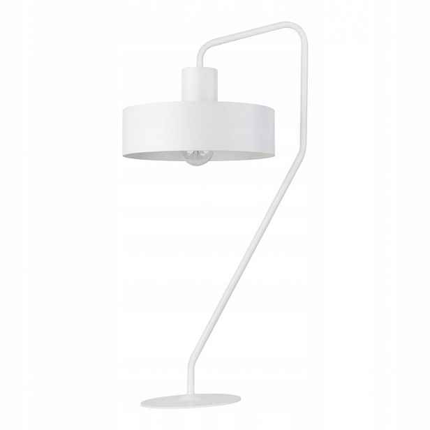 Noční stolní lampa Jumbo Bílá 1xE27 Ocel Sigma Lighting 30.5 cm