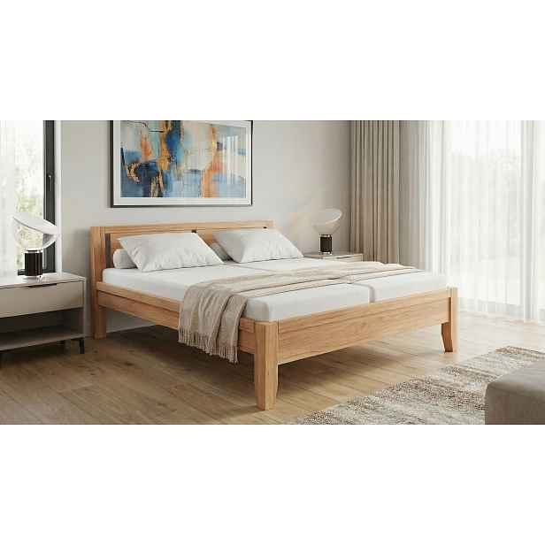 Postel Dreamy Levara Barevné provedení: Buk - Olej kaštan, Velikost: 120x200