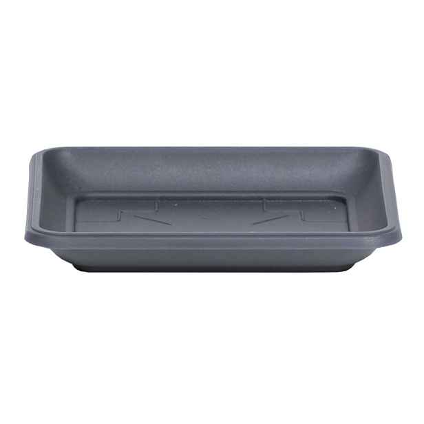 Prosperplast Miska pod květináč Terra antracit, varianta 27 cm