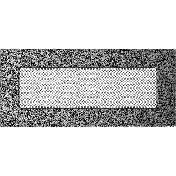 Ventilační mřížka 11x24 černo-stříbrná