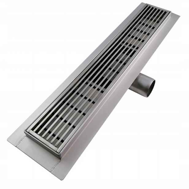 Lineární odtok 90 cm nízký, nízká konstrukce 52 mm, vzor M00