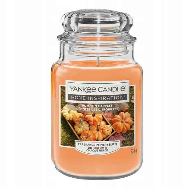 Velká svíčka Pumpkin Harvest Yankee Candle