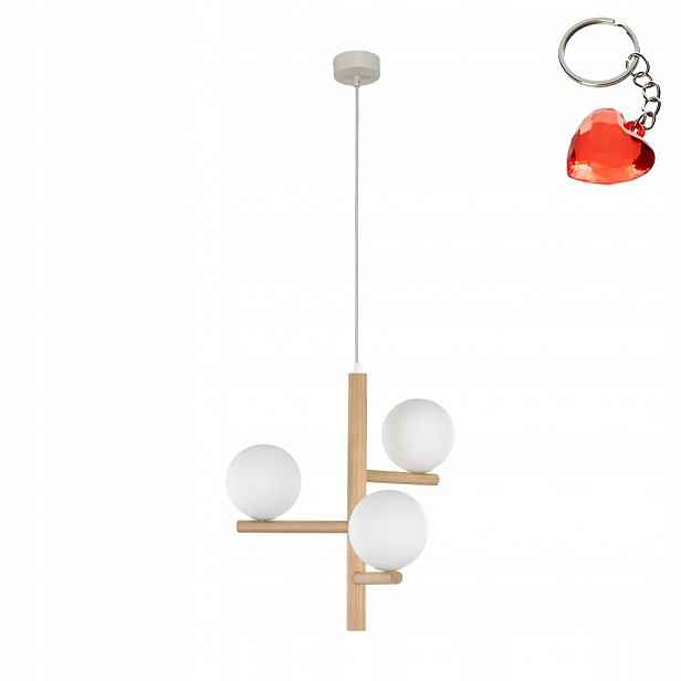 Závěsná lampa Ester 3 Zdroje G9 Regulace výšky 100 cm Tk Lighting