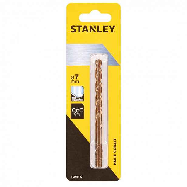 Stanley - Vrták do kovu HSS-E, průměr 7,0 mm STA50122-QZ